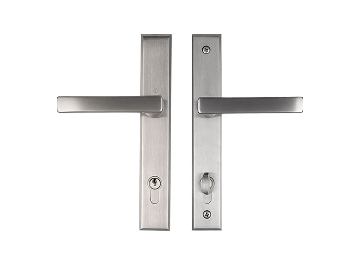 Lock Box Handle – with Key — Satin Nickel