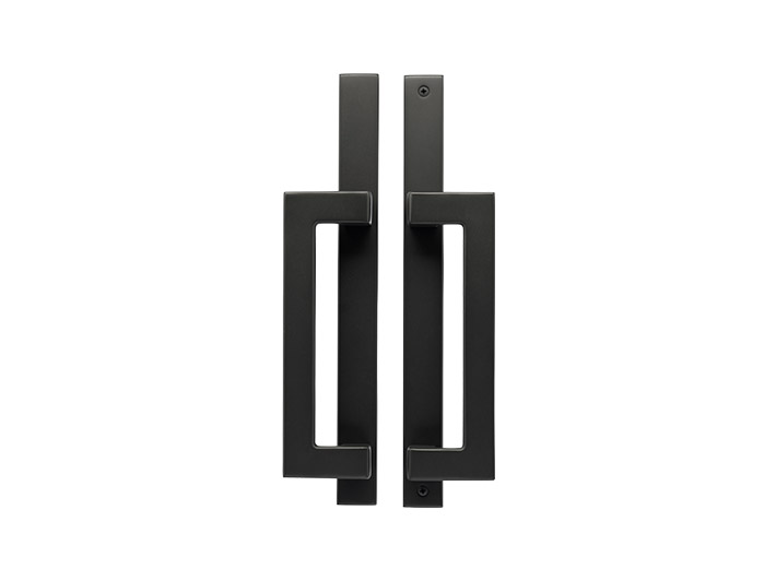 Sliding Door Handle – Dummy — Matte Black