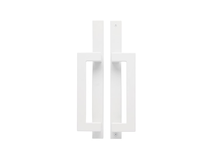 Sliding Door Handle – Dummy — White