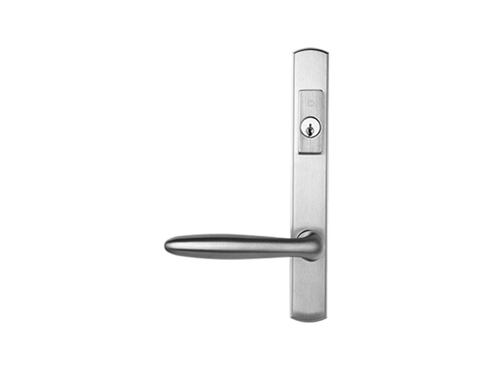 Swing Handle – Verona With Key — Satin Nickel