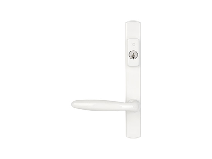Swing Handle – Verona With Key — White
