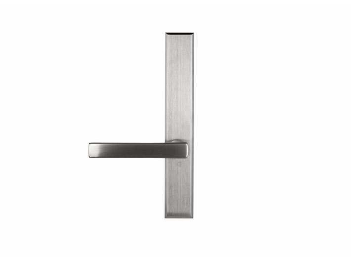 Lock Box Handle – No Key — Satin Nickel