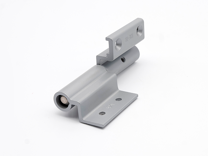 Lock Box Hinge — Satin Nickel