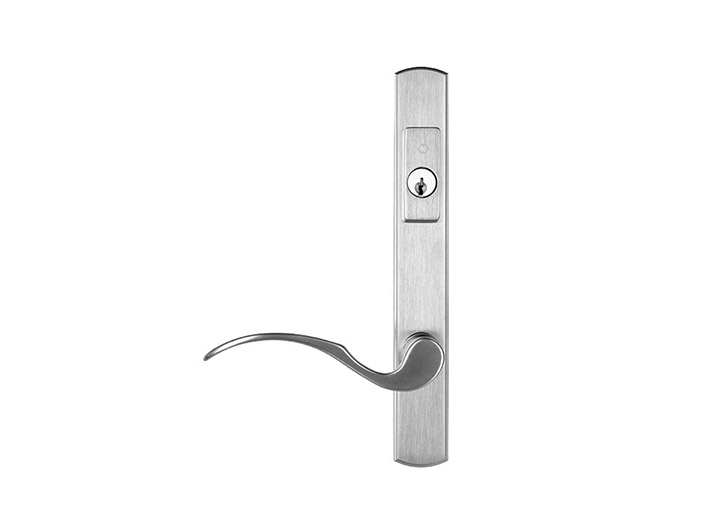 Swing Handle- Munchen Active with Key — Satin Nickel