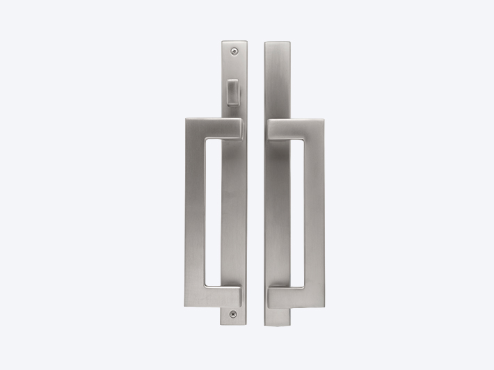 Sliding Door Handle – No key — Satin Brushed Nickel